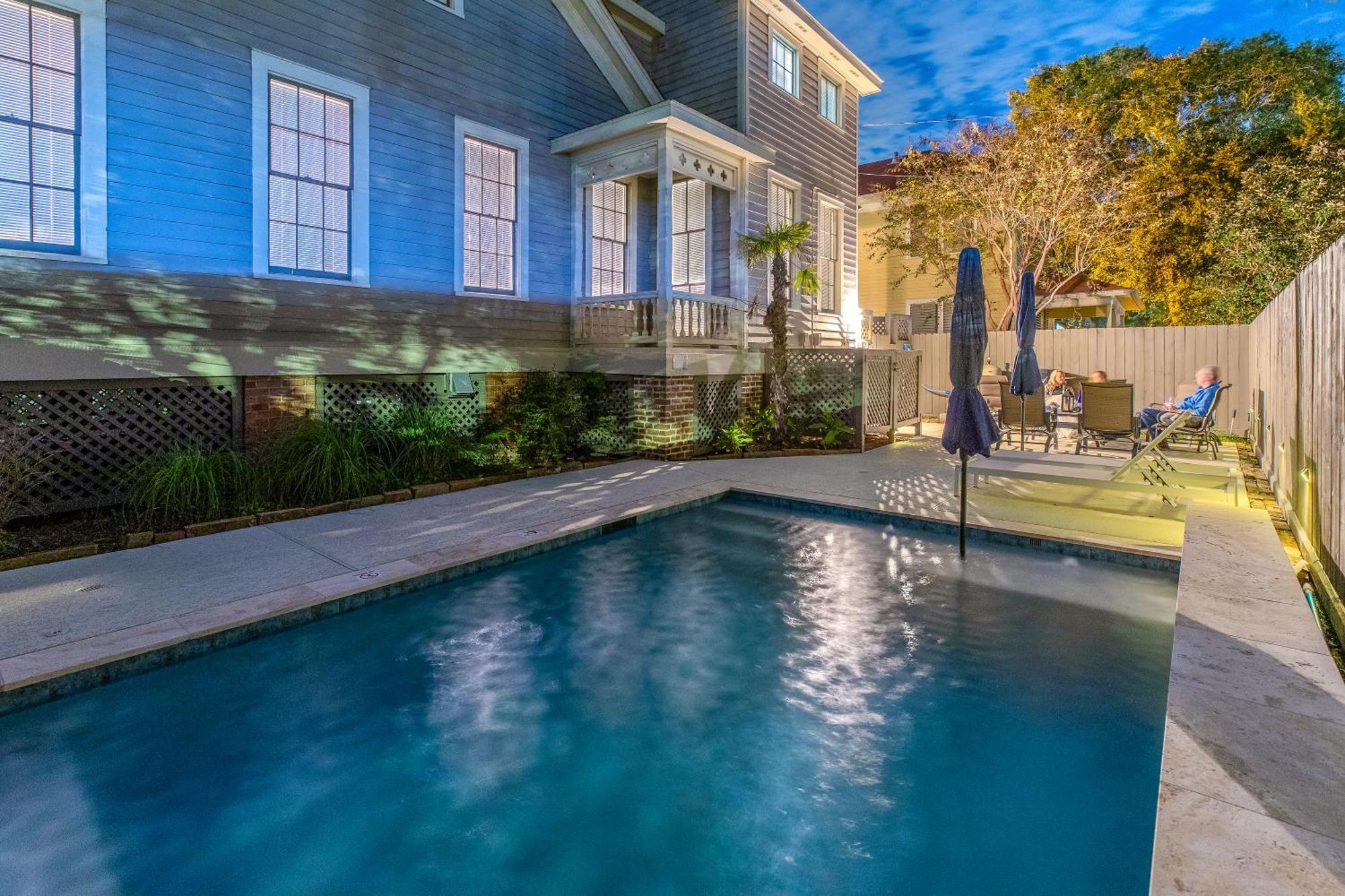 Villa Historic 1871 Coastal Breeze With Heated Pool - Restoring Galveston Esterno foto